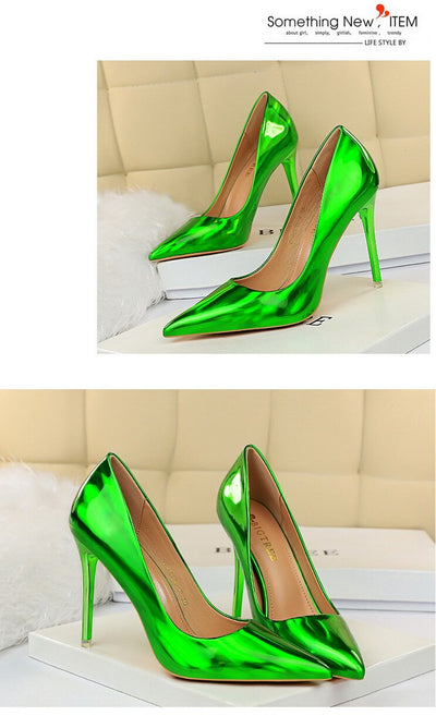 Patent Leather Pump Women's High Heel