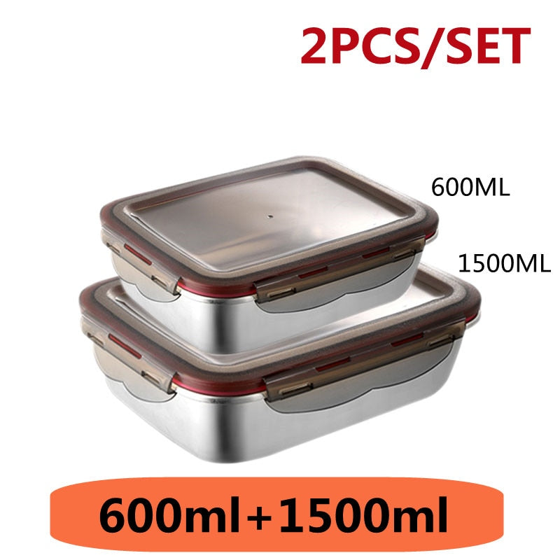 304 Stainless Steel Lunch Box Travel Mate