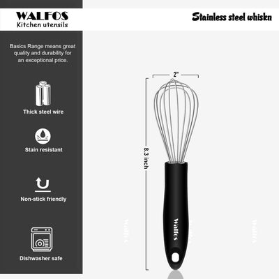 Stainless Steel Wire Whisk Manual Egg Beater