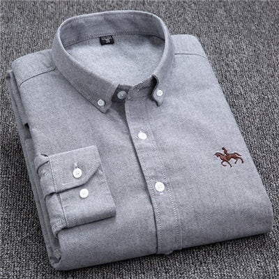 100% Oxford Cotton Shirt Plus Sizes