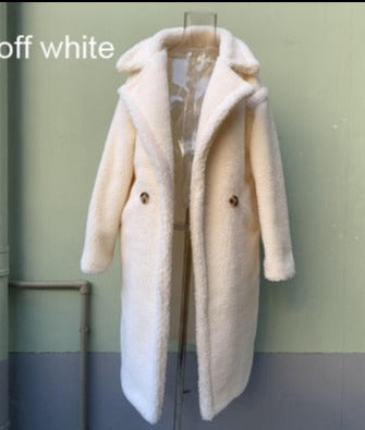 Faux Fur Long Coat For Women