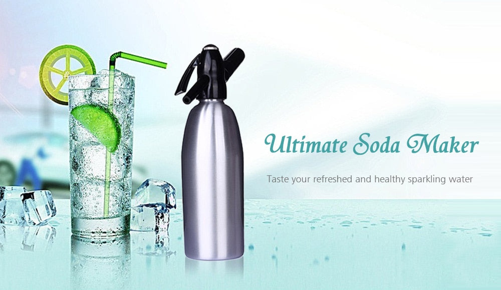 DIY Soda Water Siphon Home Drink & Juice Machine