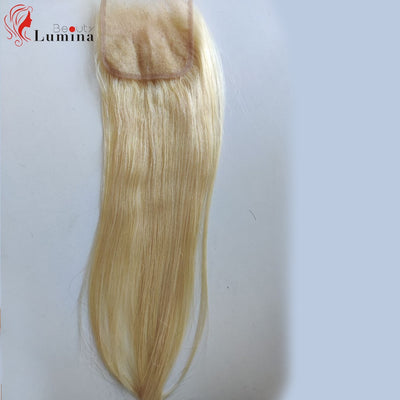 Brazilian Straight Hair Lace Closure with Baby Hair Extension