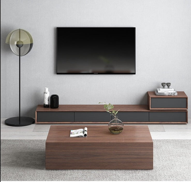 Modern Living Room TV Unit + Coffee Centre Table