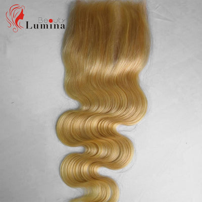 Brazilian Straight Hair Lace Closure with Baby Hair Extension