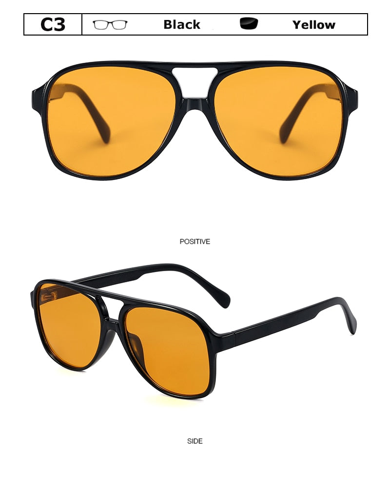 Anti-glare Retro Sunglasses UV400