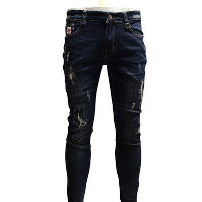 Fashion Skinny Ripped Jeans Men