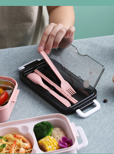 New Double-layer Microwave Heating Lunch Box