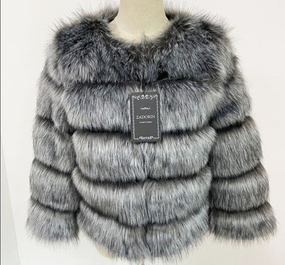 Faux Fur Winter Jacket F9