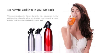 DIY Soda Water Siphon Home Drink & Juice Machine