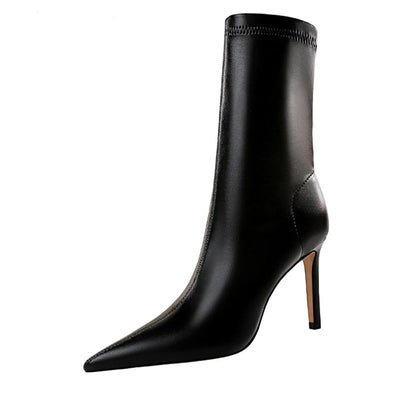 2023 High Quality Soft PU Leather Boots