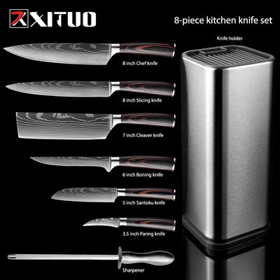 Stainless Steel Chef knife Set 3 Pcs