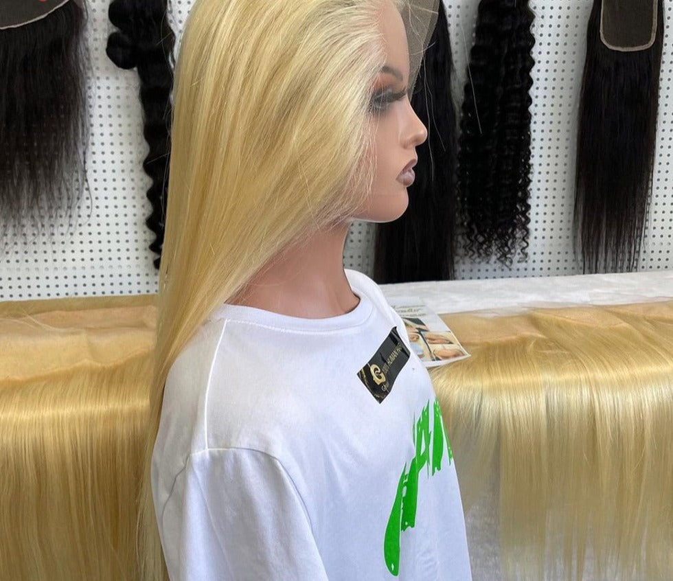 Brazilian Straight Hair Lace Closure with Baby Hair Extension