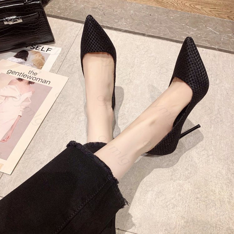 Suede Leather Sexy Women Shoes