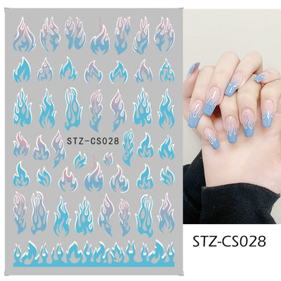 3D Design Nail Stickers