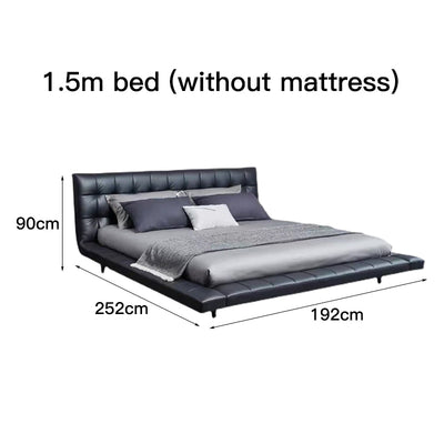 Modern Leather Bed HQ