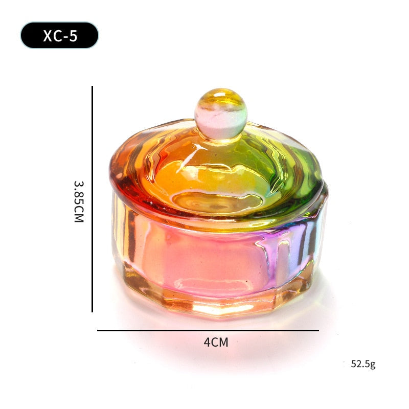 Multi Style Nails Powder Acrylic Liquid Glass Cup