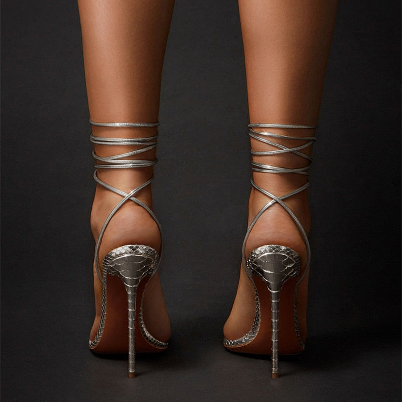 Hot Fetish High Heels Luxury Sandals Women Stiletto