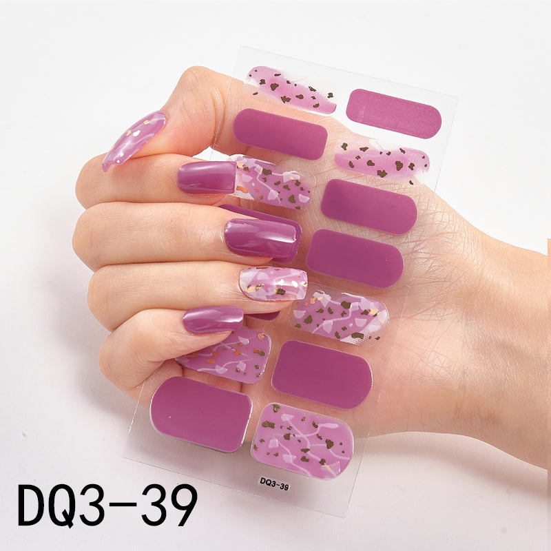 Designer Nail Foil Stickers