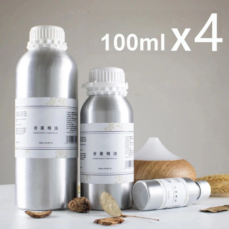 4Pcs 100ml Aromatic Diffuser Fragrance Oil