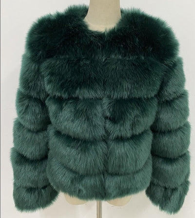 Faux Fur Winter Jacket