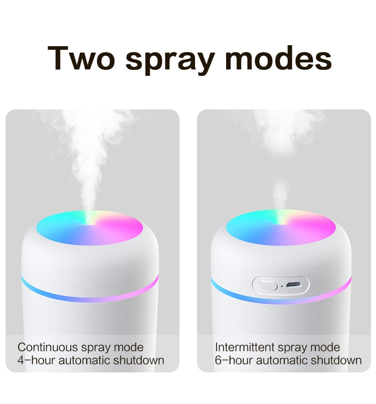 300ml H2O Air Aroma Humidifier