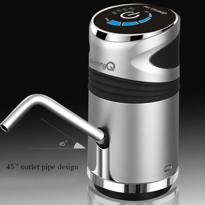 Auto Electric Water Bottle Drinking Pump USB Charging Dispenser