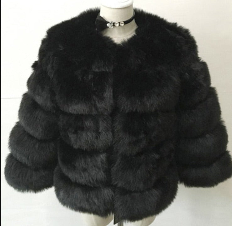 Faux Fur Winter Jacket F9