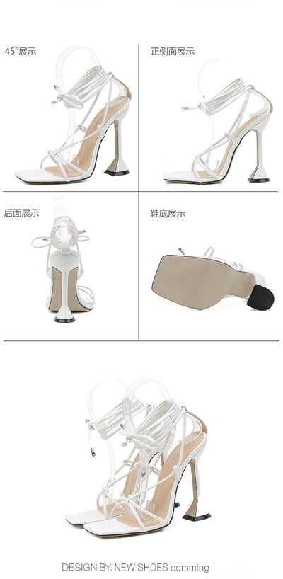 Sexy Ankle Strap High Heel - Women Shoes