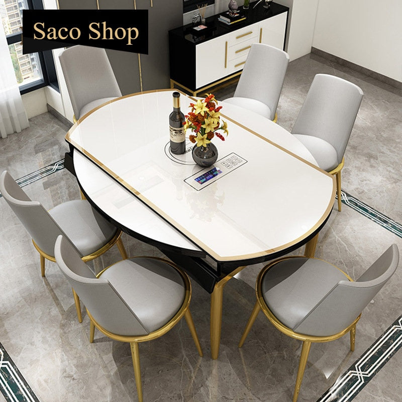 Modern Luxury Folding Dining Table