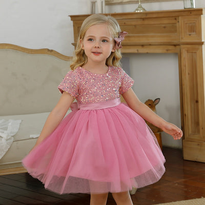 Sequins Pageant Prom Gown