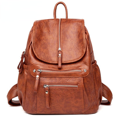 Women's High Quality Vintage Leather Backpacks