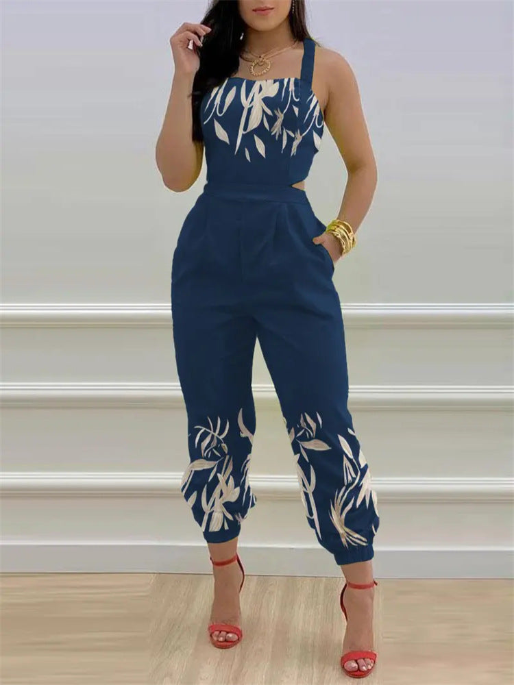 Long Elegant Strapless Jumpsuit