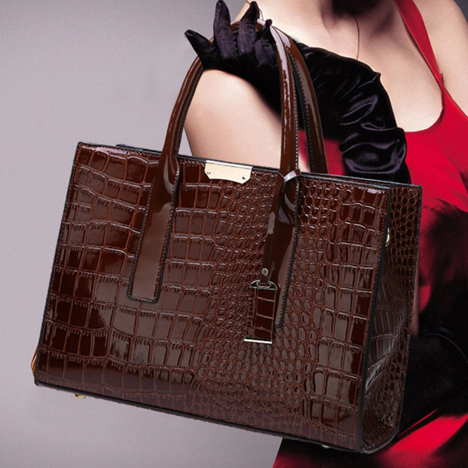 Crocodile Leather Bag