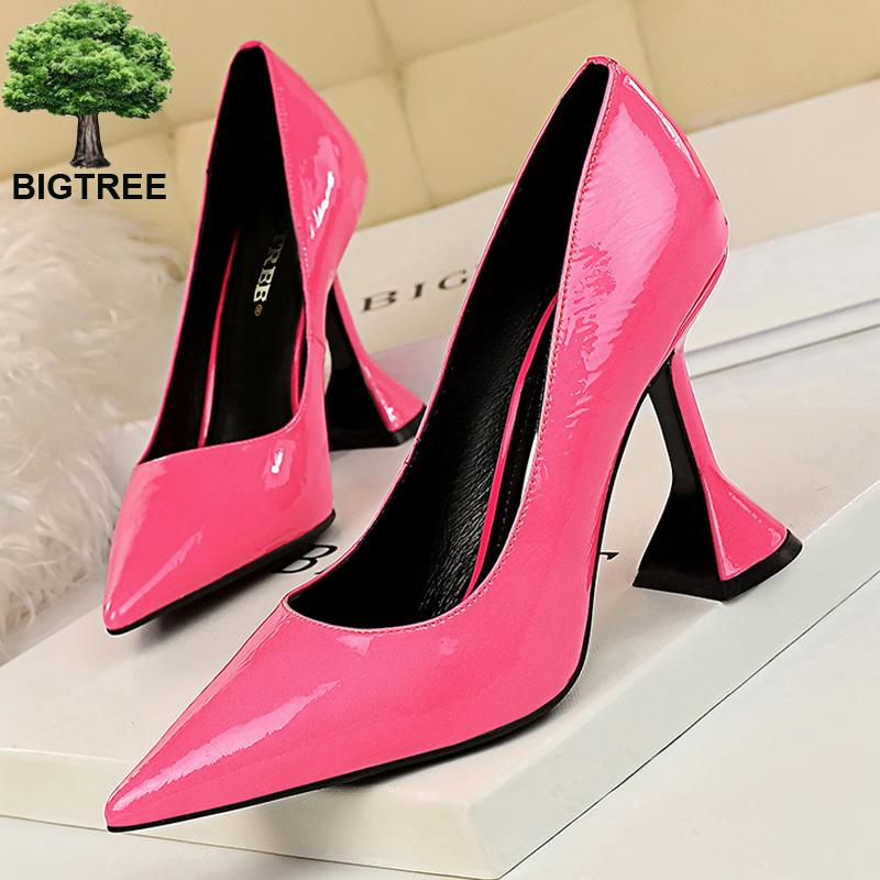 Patent Leather Pump Women's High Heel