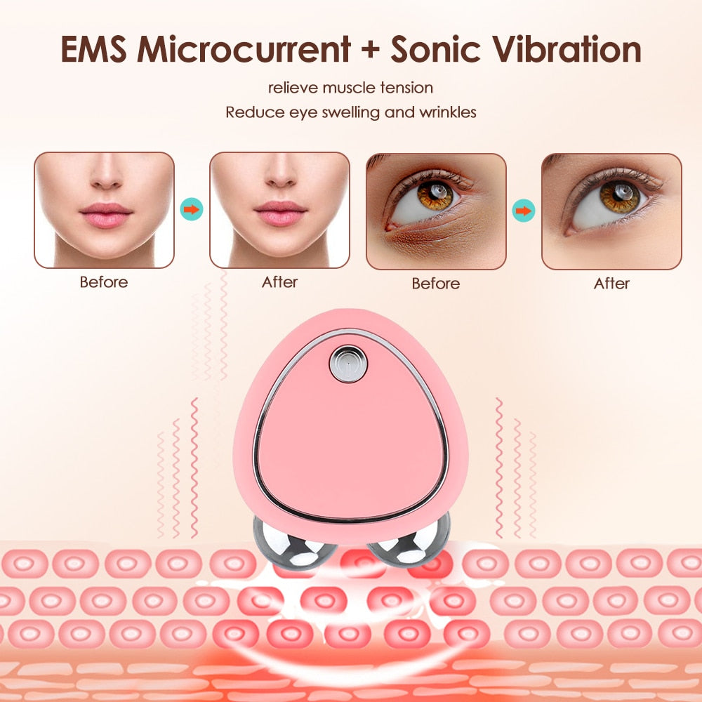 Electric Micro Current Face Massager And Firming Beauty Fat Burning Device
