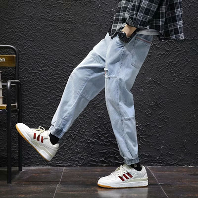 New Streetwear Hip Hop Cargo Jeans