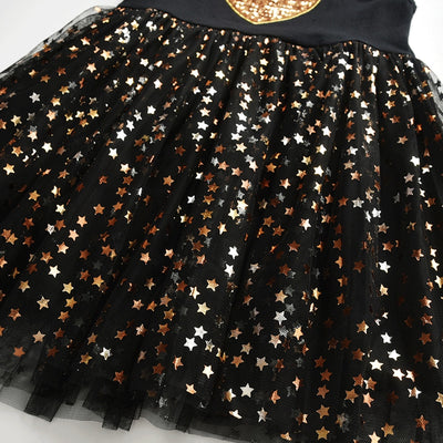 Stars Sequins Shiny Girl Gowns