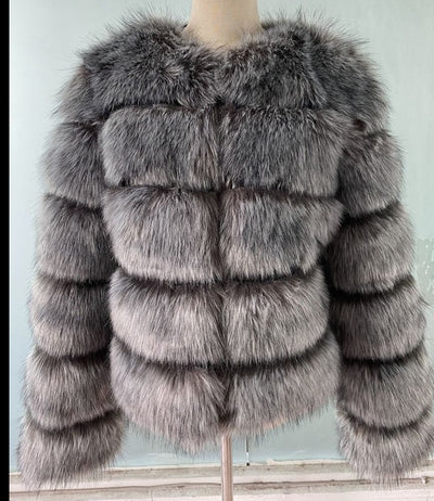 Faux Fur Winter Jacket F9