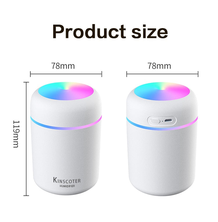 300ml H2O Air Aroma Humidifier