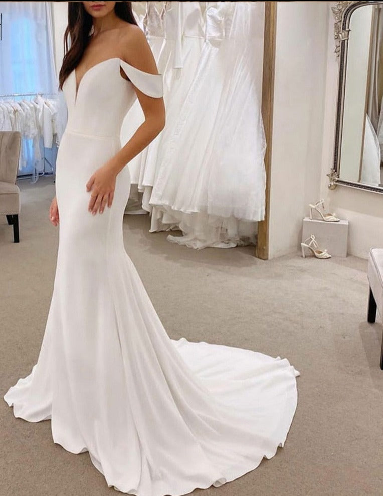 Sexy Off Shoulder Wedding Dresses
