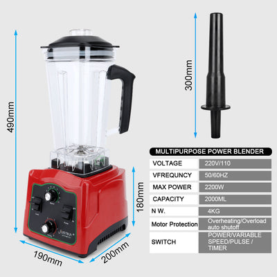 2023 Heavy Duty Professional Home Blender