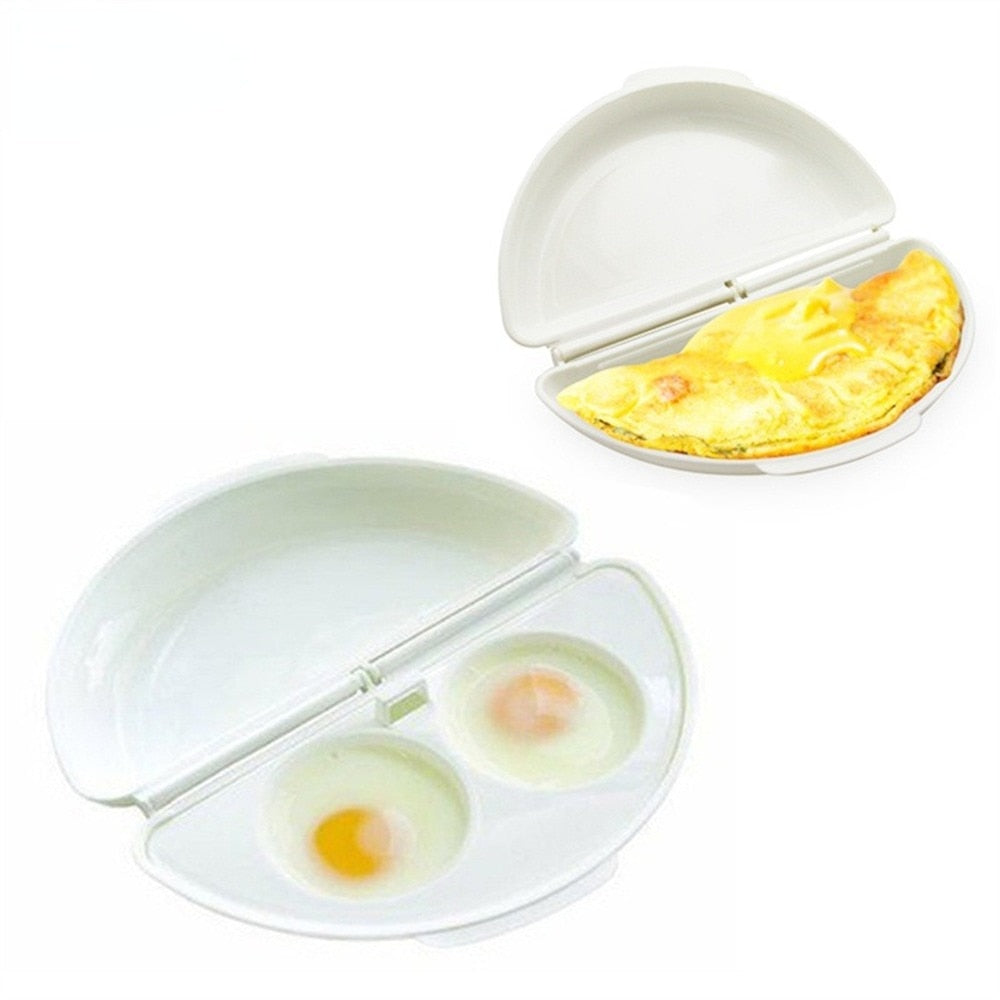 Two Eggs Microwave Omelet Cooker