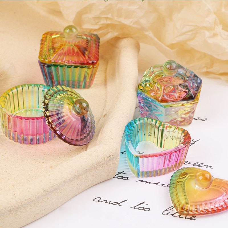 Multi Style Nails Powder Acrylic Liquid Glass Cup