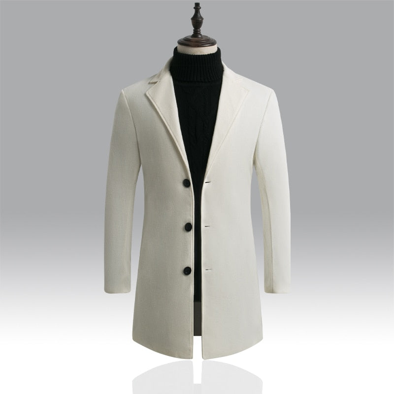 Autumn and Winter Long Cotton Coat