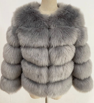 Faux Fur Winter Jacket F9