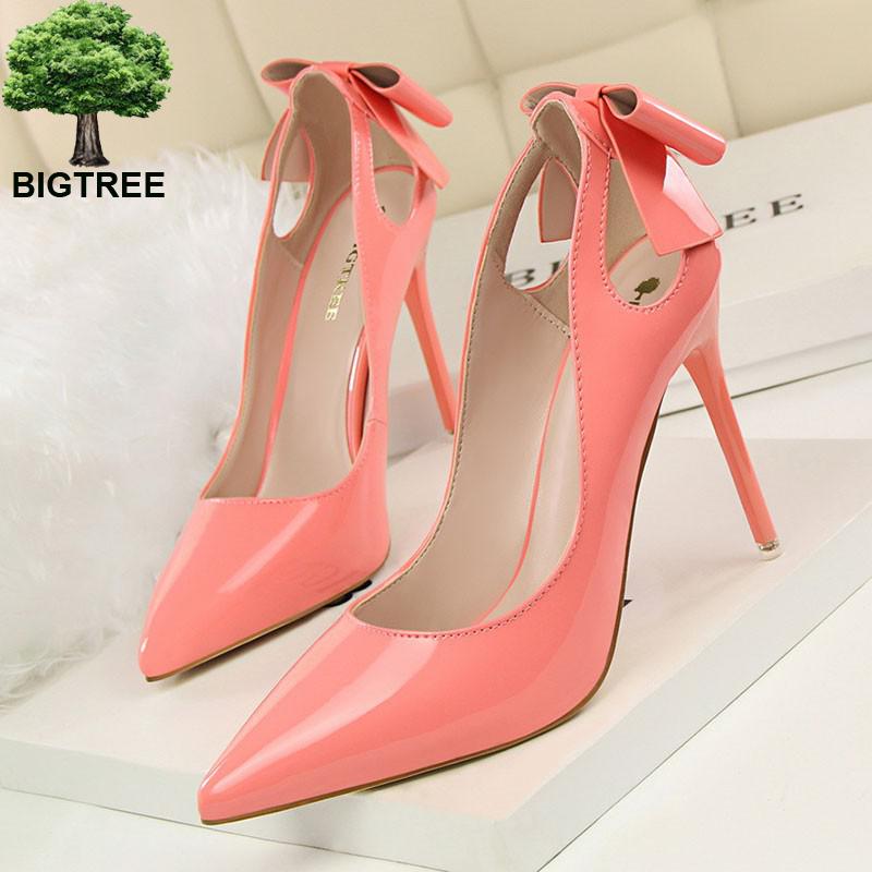 Patent Leather Pump Women's High Heel