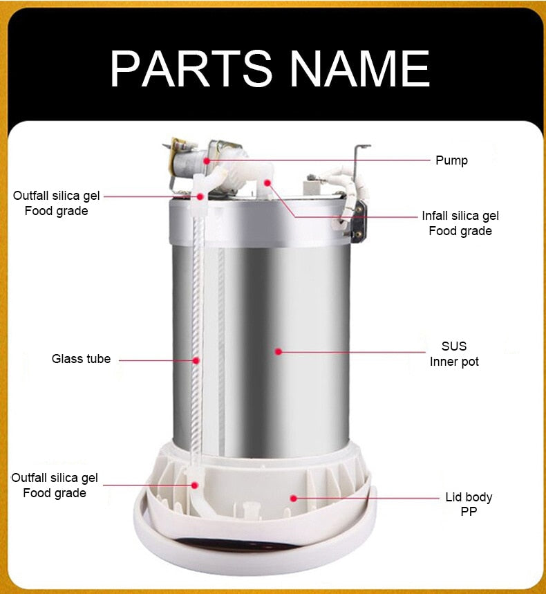 Electric Thermal Insulation Dispenser Hot Water Boiler