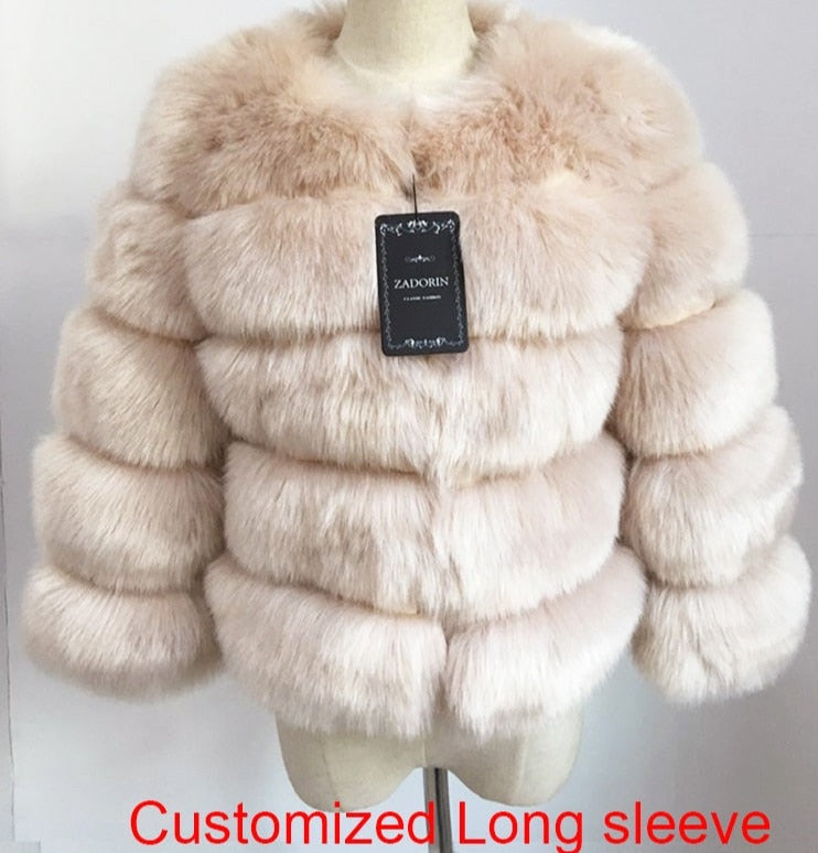 Faux Fur Winter Jacket F9