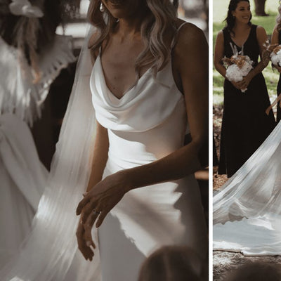 Elegant Mermaid Wedding Gown